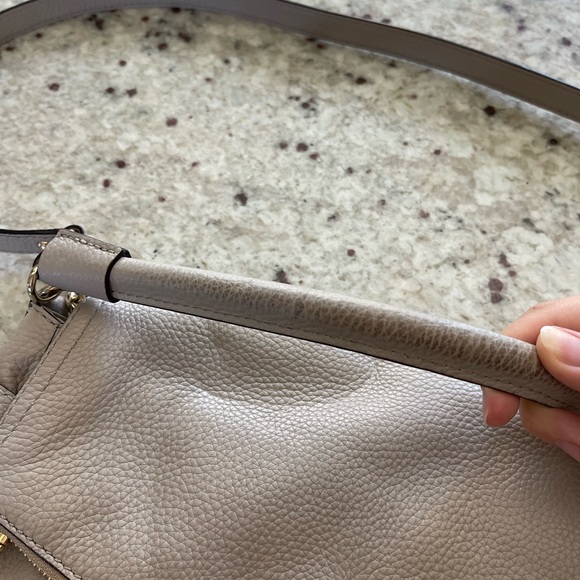 Tan real leather Kate Spade bag! - Picture 7 of 10